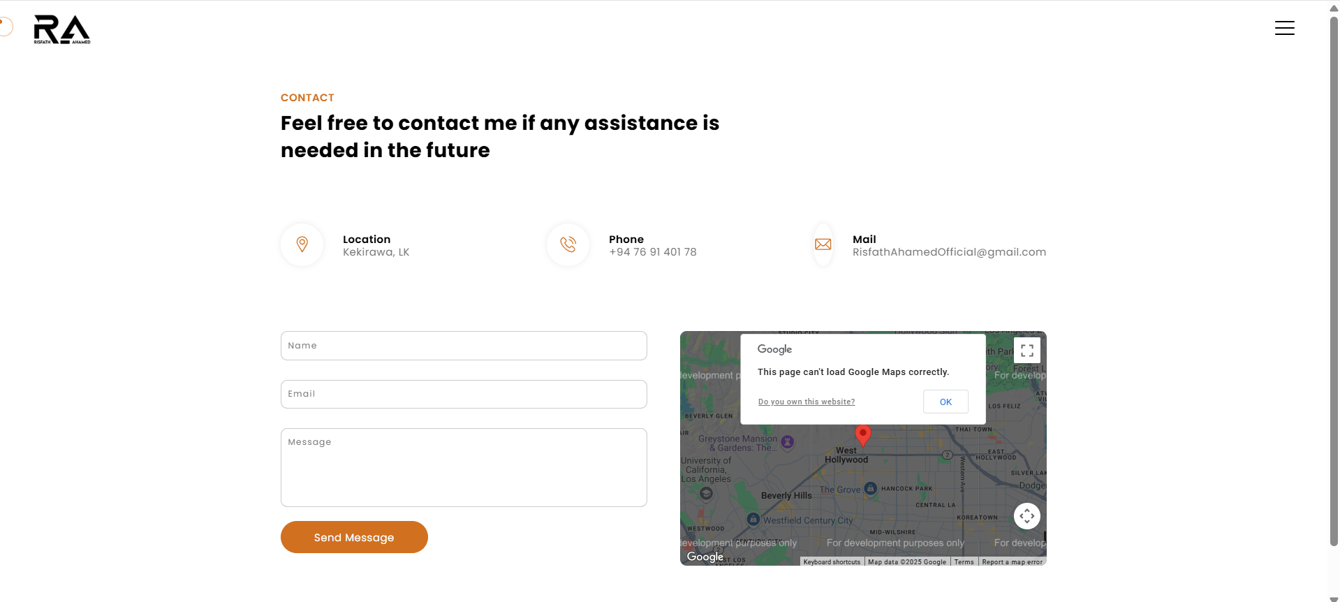 Portfolio Website Image 3